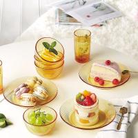 康宁（VISIONS） EK-JZ-7A/KZYL 晶致餐具7件套（3小碗2小盘2大盘）336ml+453ml+665ml (单位:套)