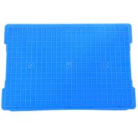 冰禹 BY-172 加厚塑料工具零件收纳箱 3号 520*350*150mm（单位：个）蓝色