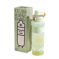 物生物（RELEA） 塑料杯 UU悠悠运动水杯1100ml 1100ml (单位:个) 初荷绿
