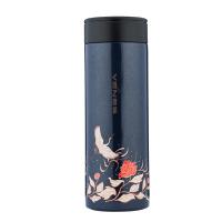 VENES 花漫时光保温杯 颜色随机 FC239-350 350ML 40个/箱 (单位:个) 珍珠白、琉璃蓝 颜色随机