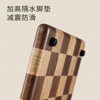 温仑山（VELOSAN） 棋盘格菜板 抗菌防霉 VE069 370*260*20mm  26B01 1个/箱 (单位:个) 香沙棕