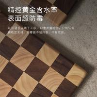 温仑山（VELOSAN） 棋盘格菜板 抗菌防霉 VE069 370*260*20mm  26B01 1个/箱 (单位:个) 香沙棕