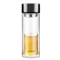 果兹（GUOZI） 雅欣双层玻璃杯 GZ-S088 320ml (单位:个)