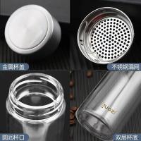 果兹（GUOZI） 雅欣双层玻璃杯 GZ-S088 320ml (单位:个)