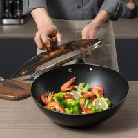 中康 真不锈深氮极铁锅 ZGS-C32L 32cm (单位:个)