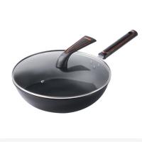 康厨亚（KANGCHUYA） 知美味经典不粘炒锅 含玻璃盖 KX6901 锅身直径32cm (单位:个) 黑色