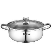德铂（Debo） 德铂 凯奇不锈钢锅汤锅 DEP-DZ080 26cm (单位:个)