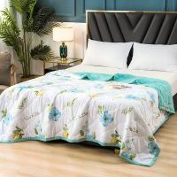 木辛梓 邮乐优选 超声波水洗棉夏被 yx-dzh-985-14 150*200cm (单位:床) 颜色随机