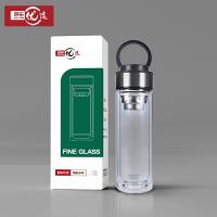 邮乐优选 提环盖玻璃杯 yx-ly-004 300ml (单位:个) 白色