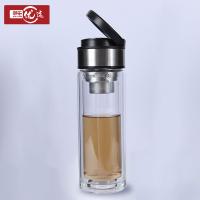 邮乐优选 提环盖玻璃杯 yx-ly-004 300ml (单位:个) 白色