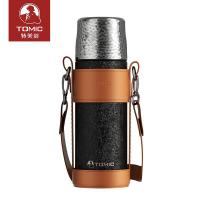 特美刻（TOMIC） TW60150ACTI36 锤纹养生焖茶保温杯 420ml （单位：个） 黑色 新旧内塞随机发货