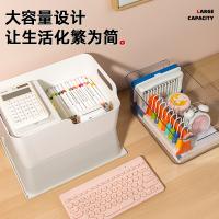 得力（deli） PK109 收纳盒 特大号（单位：个）透明