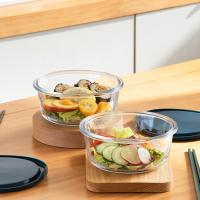 皖亭 玻璃保鲜碗两件套 T2002 650ml*2 (单位:套) 透明