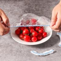 拜杰（BAIJIE）JL-61一次性保鲜膜套彩色食品级保鲜套罩剩饭菜松紧自封口保鲜袋可拉伸40cm/500只装（单位：包）