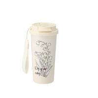 拜杰（BAIJIE） KFB-03 铃兰花咖啡杯 530ml(单位：个) 米白色