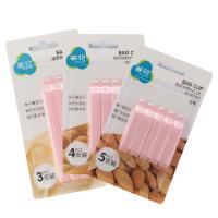 茶花（CHAHUA） 017001+017002+017003 食品封口夹 大中小12支组合装 随机色 (单位:组)