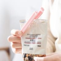茶花（CHAHUA） 017001+017002+017003 食品封口夹 大中小12支组合装 随机色 (单位:组)