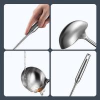 炊大皇（COOKER KING） WG44020 防烫304不锈钢汤勺 35*9cm  (单位：个）
