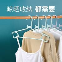 茶花（CHAHUA） 07091T*2+0701*1 晾衣架 18支装 混色 (单位:组)