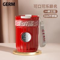 格沵（GERM） 可口可乐联名款 徽章系列保温杯 400ML 400ML 1个/箱 (单位:个)