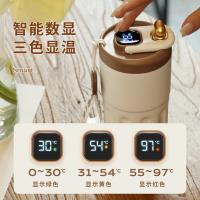 物生物（RELEA） 316不锈钢香奈保温杯 410ML （单位：个） 流金银