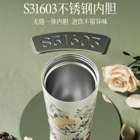 格沵（GERM） 致敬梵高系列 闪耀咖啡杯 500ml（单位：个） 夹竹桃