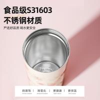 格沵（GERM） 花语系列 闪耀咖啡杯 500ml（单位：个） 樱花粉