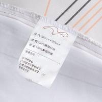 水星家纺（MERCURY） 印花磨毛 DH指尖律动四件套 被套200*230cm床单230*250cm枕套48*74cm*2 （单位:套）