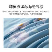水星家纺（MERCURY） 528876 繁花梦境四件套 被套200*230cm 床单240*245cm 枕套48*74cm 纯棉 （单位:套）