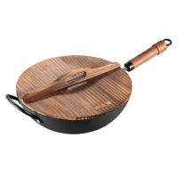 炊大皇 日式极铁炒锅 CG32RS 32cm (单位:个)