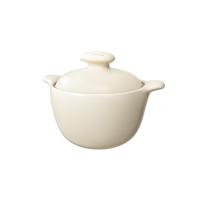 温仑山（VELOSAN） 鹅卵石砂锅 小号炖锅 VE067 270*270*130mm 2LPk01 1个/箱 (单位:个) 白境玫瑰