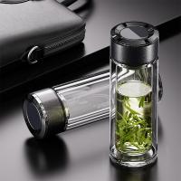 皖亭 玻璃杯 双层 WT3036 300ml 60个/箱 (单位:个) 透明