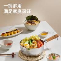 炊大皇（COOKER KING） 雪平锅 日式不锈钢 带盖子 NG22XP 26cm*12cm*40cm 12个/箱 (单位:个)