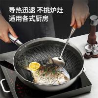 康巴赫 煎炒锅 316L不锈钢 蜂窝防粘 JCG30D1 直径30cm (单位:个)