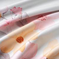 梦洁家纺 纯棉印花四件套 繁花蜜语 1010193253 被套200*230cm；床单230*245cm；短枕套50*70cm*2 (单位:套) 新老包装随机