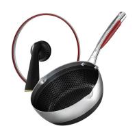 康巴赫 第五代小资炒锅 316L不锈钢 KGW-JC24 24cm有锅盖 (单位:个)