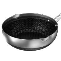 康巴赫 第五代小资炒锅 316L不锈钢 KGW-JC24 24cm有锅盖 (单位:个)