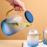 艾逸瑶选 逸生活凉水壶套装 CJ-21051 凉水壶2L*1 水杯*2 10套/箱 (单位:套)