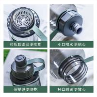 贝格帝 时尚太空杯 便携 BGD-B1200 1200ml 50个/箱 (单位:个) 多色随机