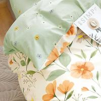 故园（homeshine） 全棉四件套 宁优 被套200*230cm 床单230*245cm 枕套 8套/箱 (单位:套) 花色随机