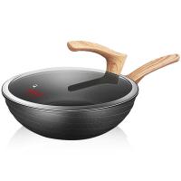 炊大皇（COOKER KING） C30JD1 黑曜石色款麦饭石炒锅 30cm (单位: 个)