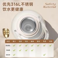 物生物（RELEA）316L不锈钢水杯高颜值女士大容量保温杯 1300ML（单位：个）颜色随机