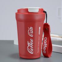 皖亭 WT-BW-008 八角咖啡保温杯 400ml （单位：个） 红色