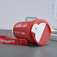 皖亭 WT-BW-008 八角咖啡保温杯 400ml （单位：个） 红色