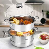 爱仕达（ASD） QVL1528-L 不锈钢加厚蒸锅 28cm (单位: 台)