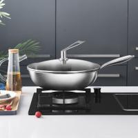 德博莱 DBL-056 316纳米精钢不粘炒锅 直径32CM (单位: 个) （彩盒款）