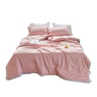 皖亭 WT-JF-006 柔肤棉大豆被 150*200cm (单位: 床)粉色