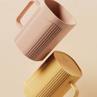 艾逸瑶选 CJ-21091 悦佳漱口对杯 490ml*2（单位：对）颜色随机