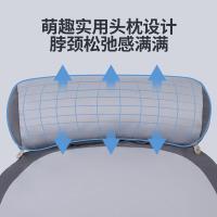 佳奥 240607J0109MB3 憨憨熊床头靠垫 主体71*38*35cm 小枕直径12cm长36cm （单位：只） 蓝灰色