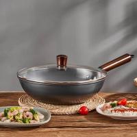 朗赫 LH-CG18 铂佧爆炒锅 30cm （单位：个）